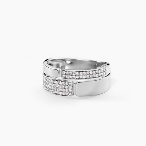 Bague Sophia Or Blanc Diamant - Bagues avec pierre Femme | Histoire d&rsquo;Or