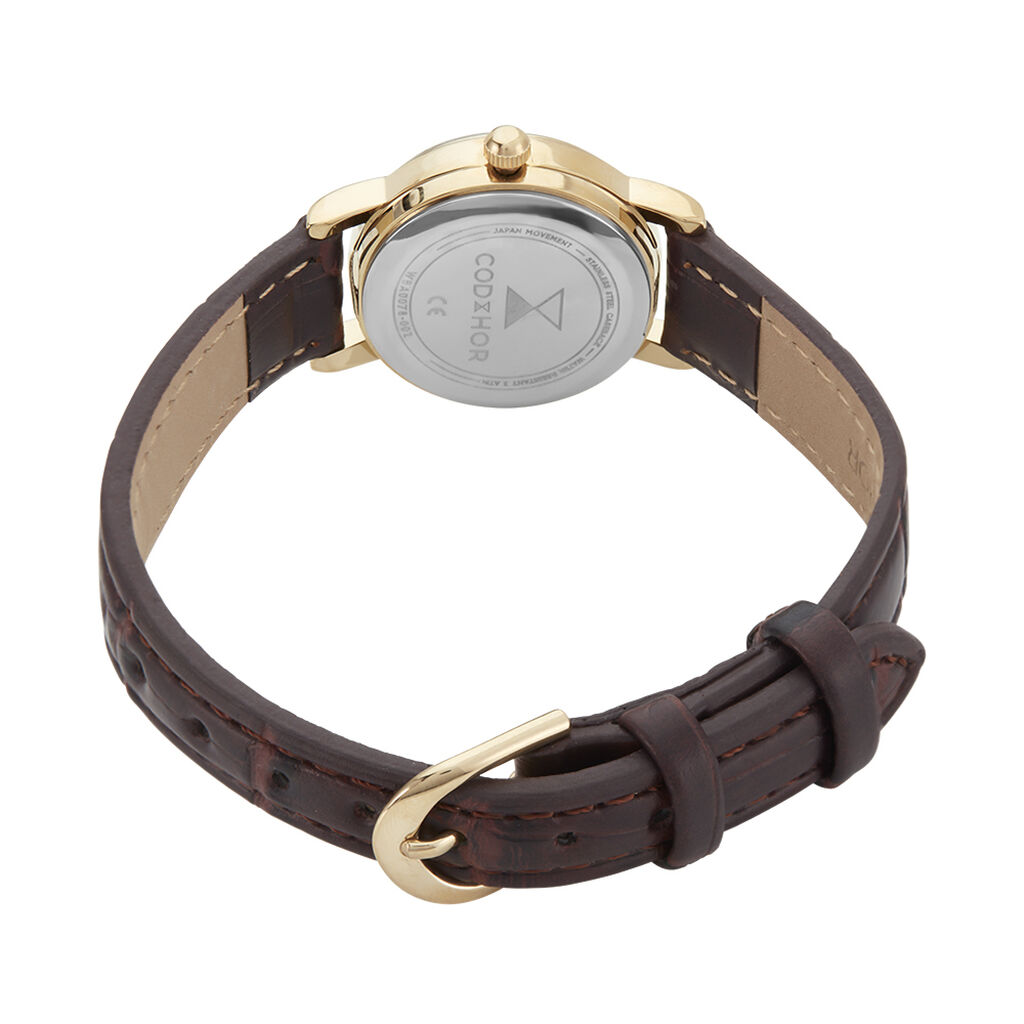 Montre Codhor Veronique Blanc - F&ecirc;te des m&egrave;res Femme | Histoire d&rsquo;Or