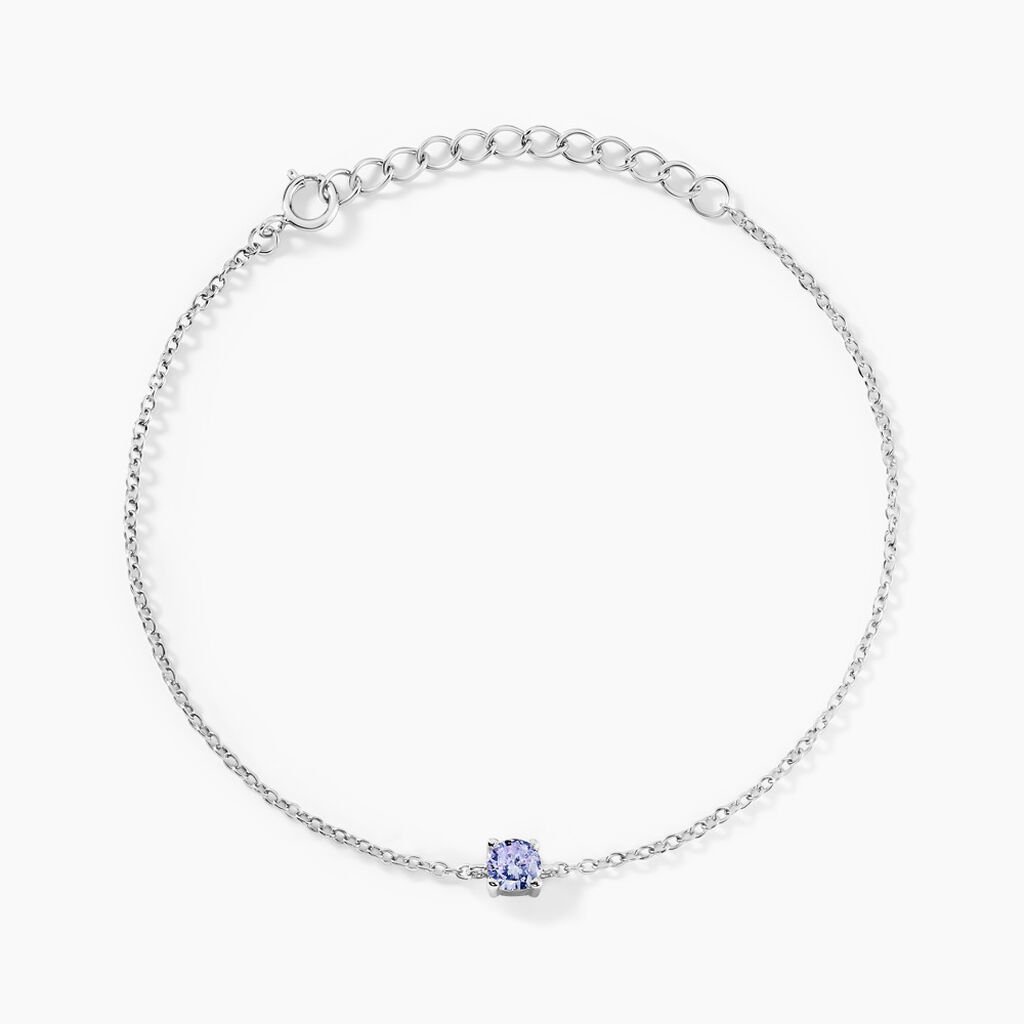 Bracelet Rio Argent Blanc Oxyde De Zirconium - Bracelets Femme | Histoire d&rsquo;Or
