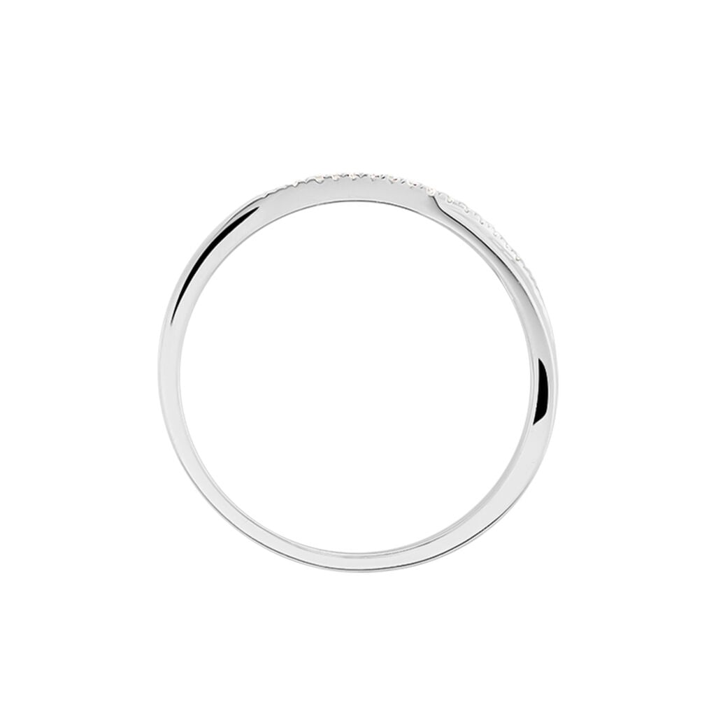 Bague Suzie Or Blanc Diamant - Bijoux Femme | Histoire d&rsquo;Or