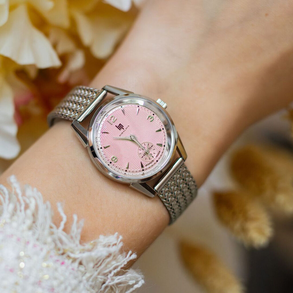 Montre Lip Himalaya 29 Rose - Montres &eacute;tanches Femme | Histoire d&rsquo;Or