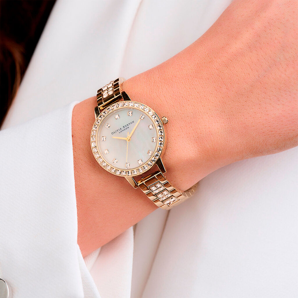 Montre Olivia Burton Treasure Nacre Blanche - Montres Femme | Histoire d’Or