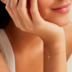 Bracelet Bice Or Jaune Oxyde De Zirconium - Bracelets Communion Femme | Histoire d&rsquo;Or