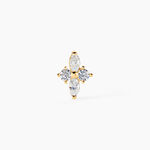 Piercing D'oreille Unitaire Eug&ecirc;nia Or Jaune Oxyde De Zirconium - Bijoux Femme | Histoire d&rsquo;Or