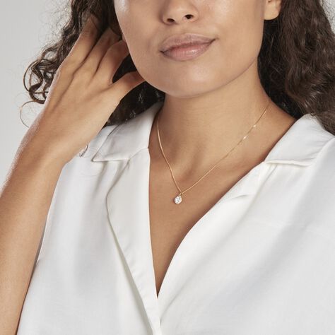 Pendentif Seghira Or Jaune Oxyde De Zirconium - Pendentifs Femme | Histoire d’Or