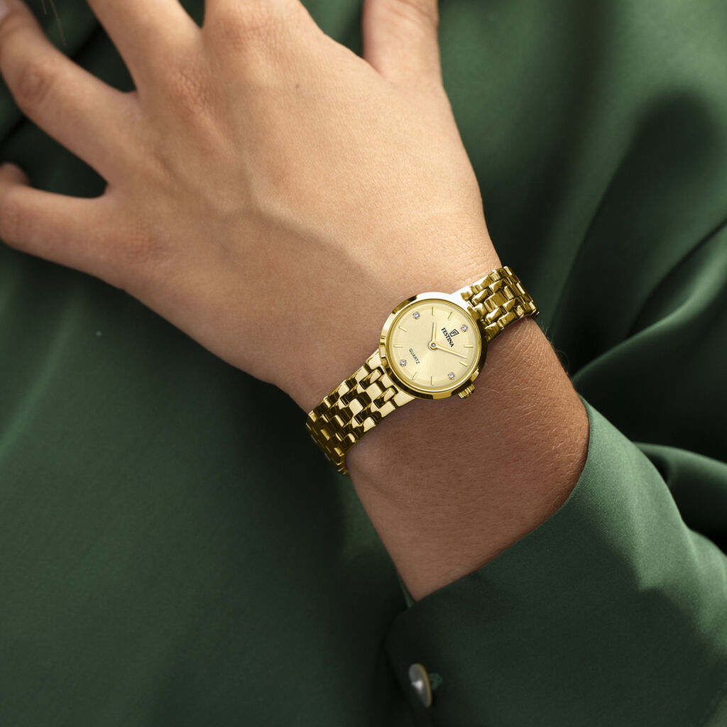 Montre Festina Mademoiselle 23 Champagne - F&ecirc;te des m&egrave;res Femme | Histoire d&rsquo;Or