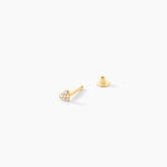 Piercing D'oreille Or Jaune Adasonia Oxydes De Zirconium - Piercing H&eacute;lix Femme | Histoire d&rsquo;Or