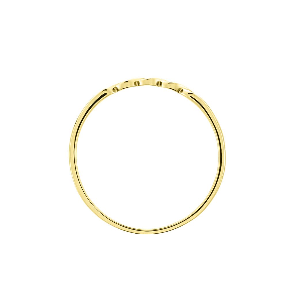 Bague Or Jaune Terance Diamants - Bagues avec pierre Femme | Histoire d&rsquo;Or