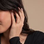 Bague Hyacintha Or Jaune Oxyde De Zirconium - Bagues avec pierre Femme | Histoire d&rsquo;Or