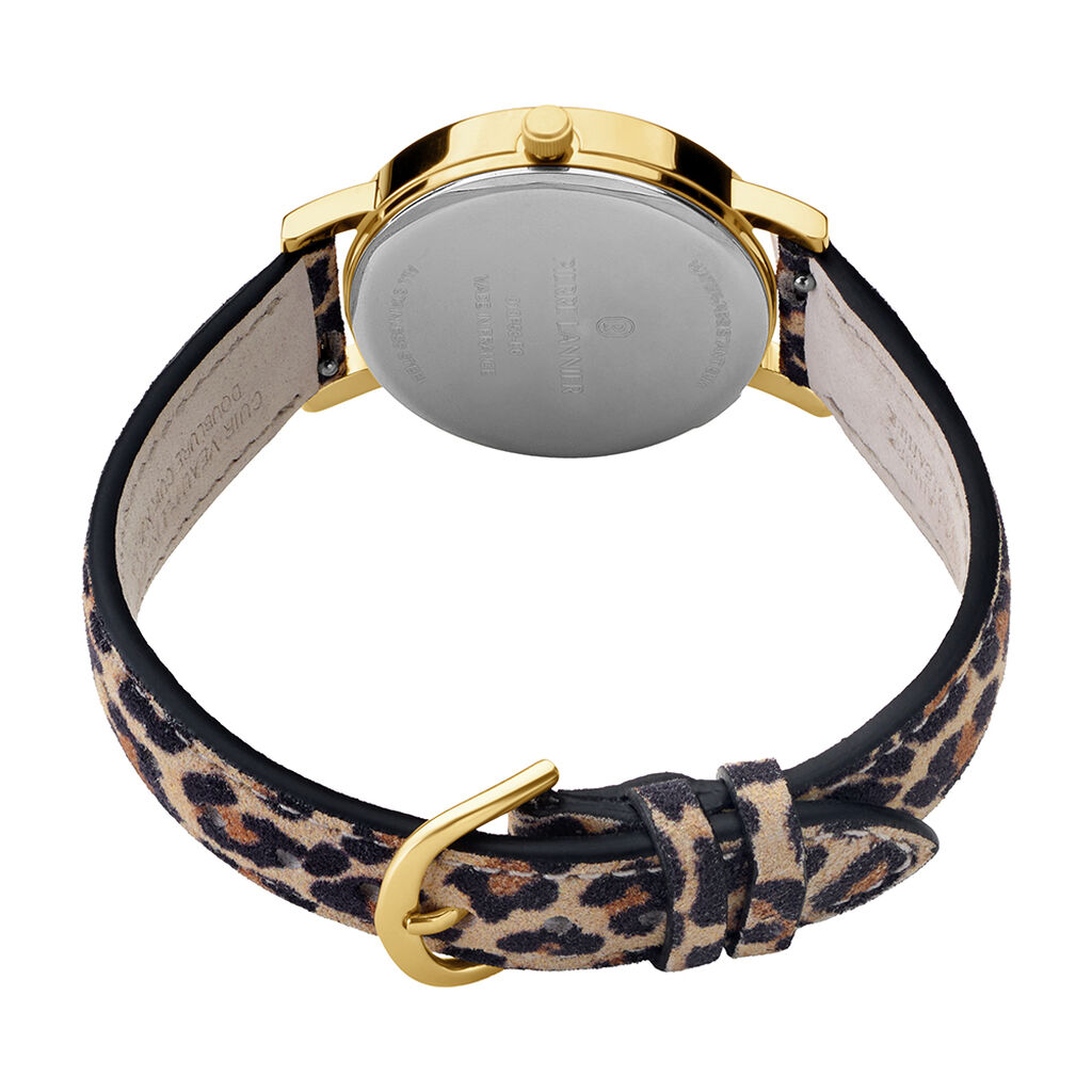Montre Pierre Lannier Lannier Multiples Noir - Montres &eacute;tanches Femme | Histoire d&rsquo;Or