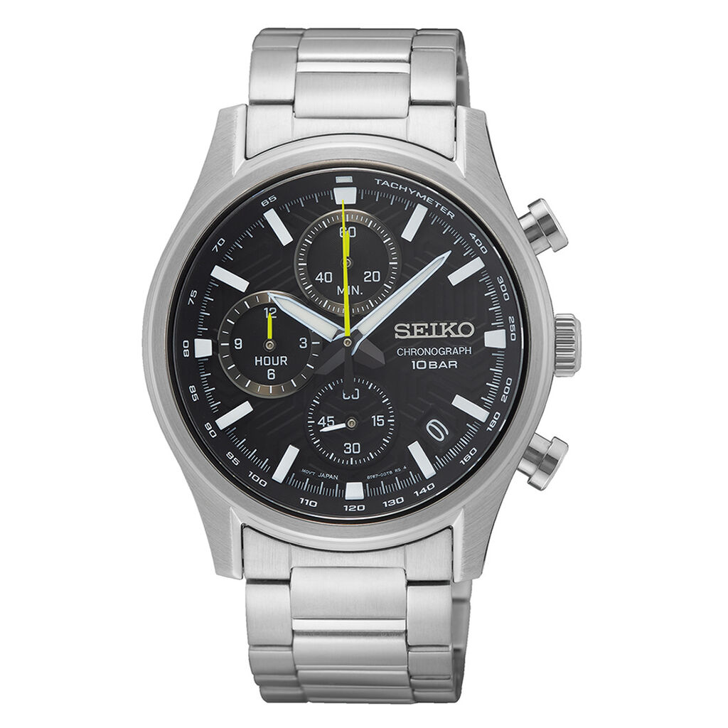 Montre Seiko Sport Noir - Montres Homme | Histoire d’Or