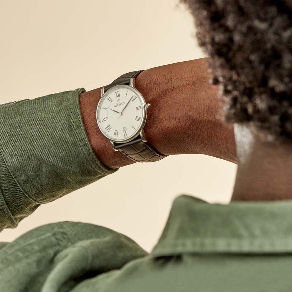 Montre Herbelin Classique Blanc - Montres Homme | Histoire d’Or