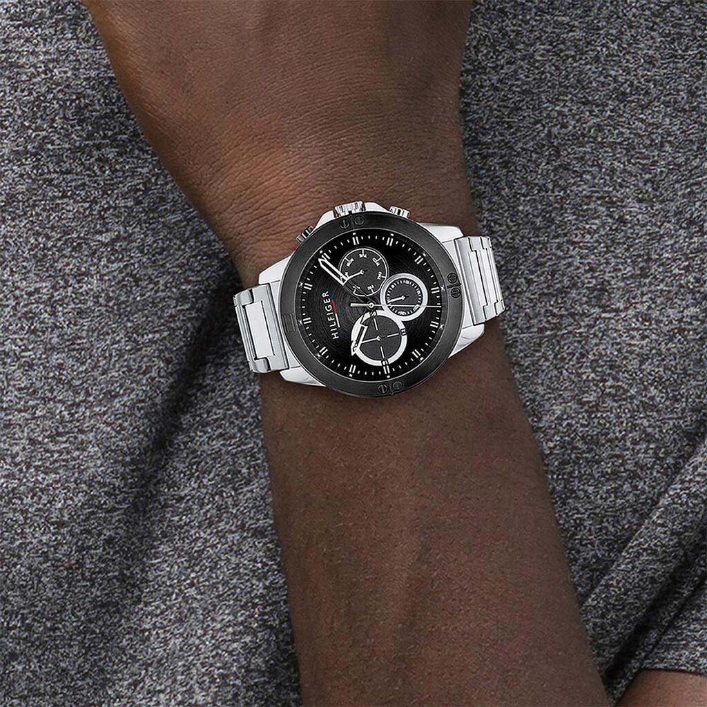 Montre Tommy Hilfiger Harley Noir - Montres Homme | Histoire d’Or