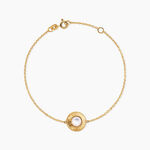 Bracelet Osana Argent Dor&eacute; A L'Or 750/1000 Nacre - Bracelets Femme | Histoire d&rsquo;Or