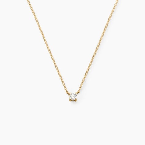 Collier One Or Jaune Diamant - Colliers Femme | Histoire d&rsquo;Or