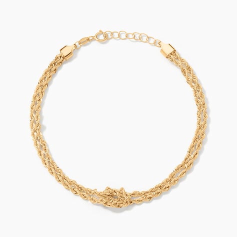 Bracelet Cordelia Or Jaune - Bracelets cha&icirc;ne Femme | Histoire d&rsquo;Or