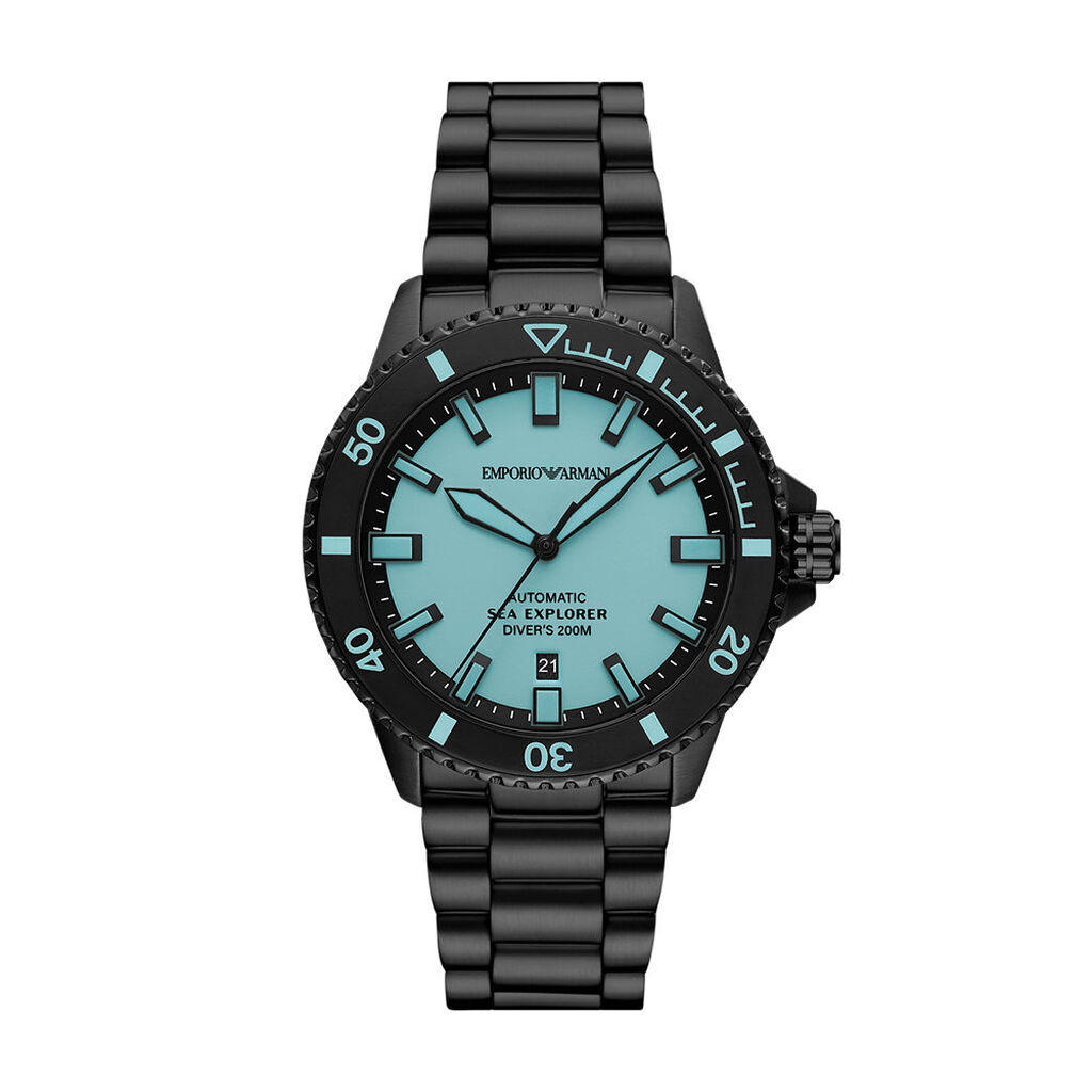 Montre Emporio Armani Sea Explorer Bleu - Id&eacute;es cadeaux Homme | Histoire d&rsquo;Or