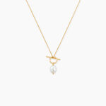 Collier Pearly Or Jaune Perle De Culture - F&ecirc;te des m&egrave;res Femme | Histoire d&rsquo;Or