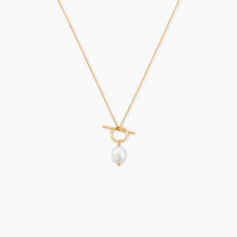 Collier Pearly Or Jaune Perle De Culture - Colliers Femme | Histoire d&rsquo;Or