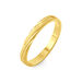 Alliance Eros Brossee Ruban Plat Or Jaune - Alliances Famille | Histoire d’Or