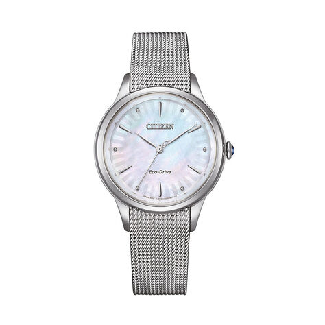 Montre Citizen L Nacre Blanche - Montres Femme | Histoire d&rsquo;Or