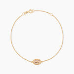 Bracelet Lueur Coloree Or Jaune - Bracelets Communion Famille | Histoire d&rsquo;Or