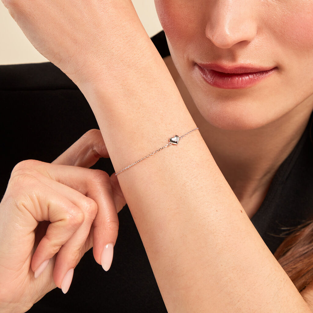 Bracelet Mylie Argent Blanc Oxyde De Zirconium - Bracelets Femme | Histoire d’Or