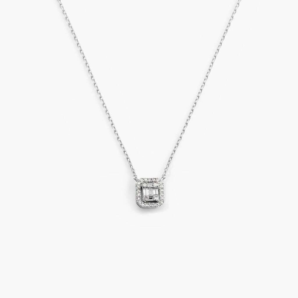 Collier Collection 1986 Or Blanc Diamant