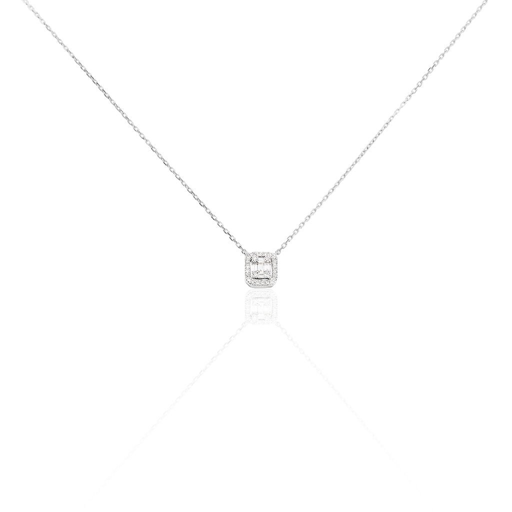 Collier Collection 1986 Or Blanc Diamant - Colliers Femme | Histoire d’Or