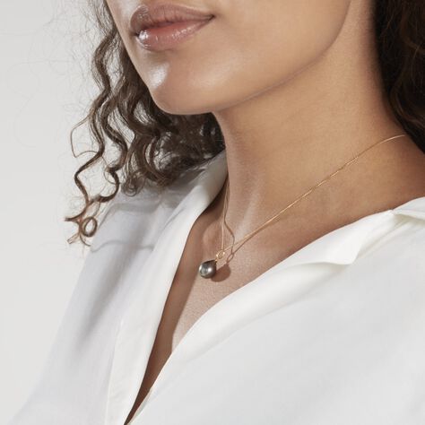 Pendentif Syana Or Jaune Perle De Culture De Tahiti - Pendentifs Femme | Histoire d’Or