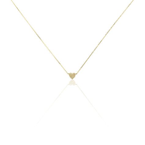 Collier Or Jaune Adorjan Diamants - Colliers Femme | Histoire d&rsquo;Or