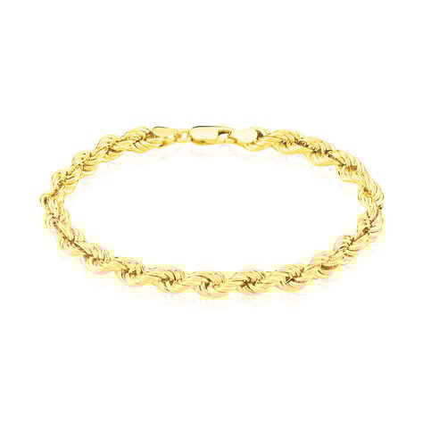 Bracelet Jerry Maille Corde Or Jaune - Bracelets chaîne Femme | Histoire d’Or