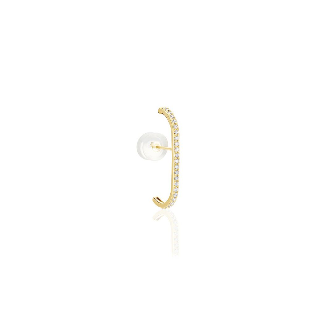 Bijou D'oreille Unitaire Mostyn Or Jaune Oxyde De Zirconium - Ear cuffs Femme | Histoire d&rsquo;Or