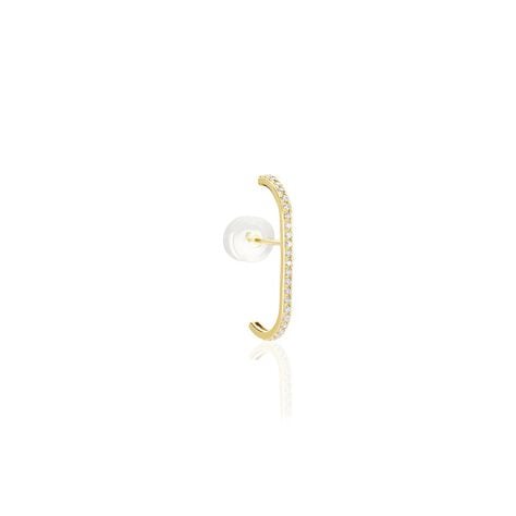 Bijou D'oreille Unitaire Mostyn Or Jaune Oxyde De Zirconium - Ear cuffs Femme | Histoire d&rsquo;Or