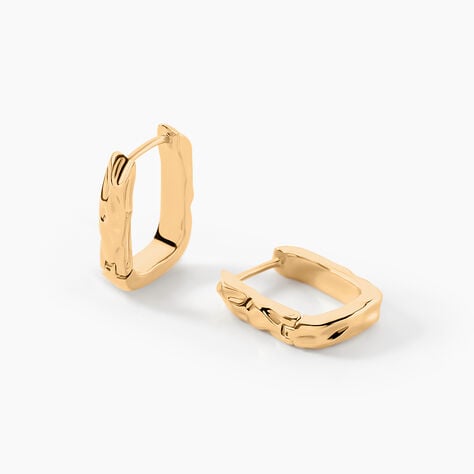 Cr&eacute;oles Or&eacute;e Plaque Or Jaune - Boucles d'oreilles cr&eacute;oles Femme | Histoire d&rsquo;Or