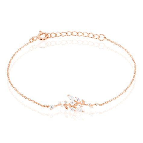 Bracelet Wendy Argent Rose Oxyde De Zirconium - Bracelets Femme | Histoire d’Or