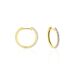 Creoles Or Jaune Aryanna Diamants - Boucles d'oreilles créoles Femme | Histoire d’Or