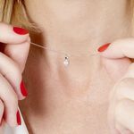 Pendentif Aphrodite Or Blanc Diamant - Pendentifs Femme | Histoire d&rsquo;Or