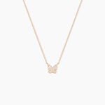 Collier Argent Rose Anne-lise Oxyde De Zirconium - Colliers fantaisie Femme | Histoire d&rsquo;Or