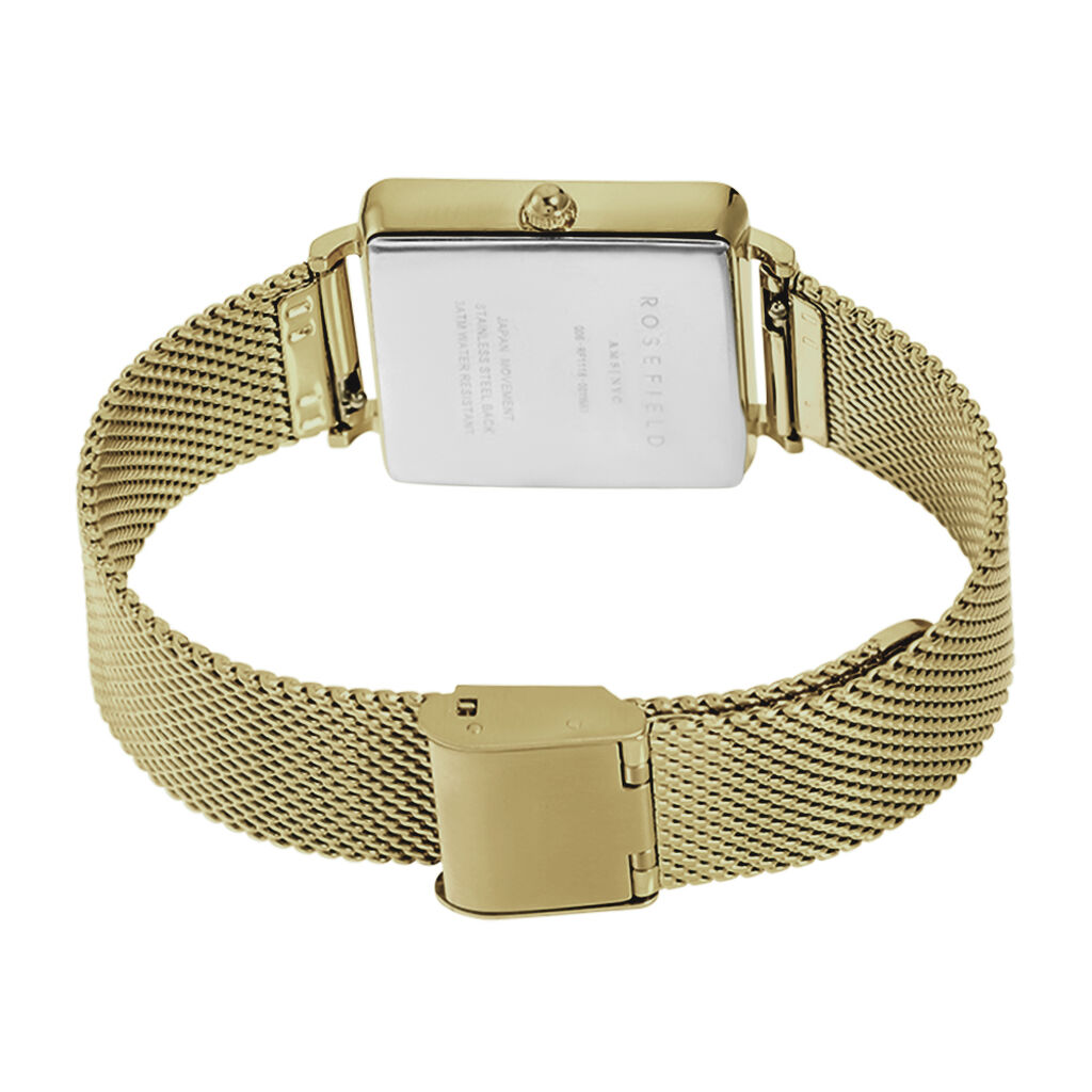 Montre Rosefield The Boxy Noir - Montres Femme | Histoire d’Or