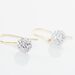 Boucles D'oreilles Pendantes Or Jaune Fidelia Cristal - Boucles d'oreilles pendantes Femme | Histoire d’Or