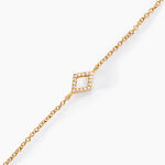 Bracelet Brody Plaqu&eacute; Or Jaune Oxydes De Zirconium - Bracelets Femme | Histoire d&rsquo;Or