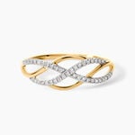 Bague Amara Or Jaune Diamant - Bagues avec pierre Femme | Histoire d&rsquo;Or