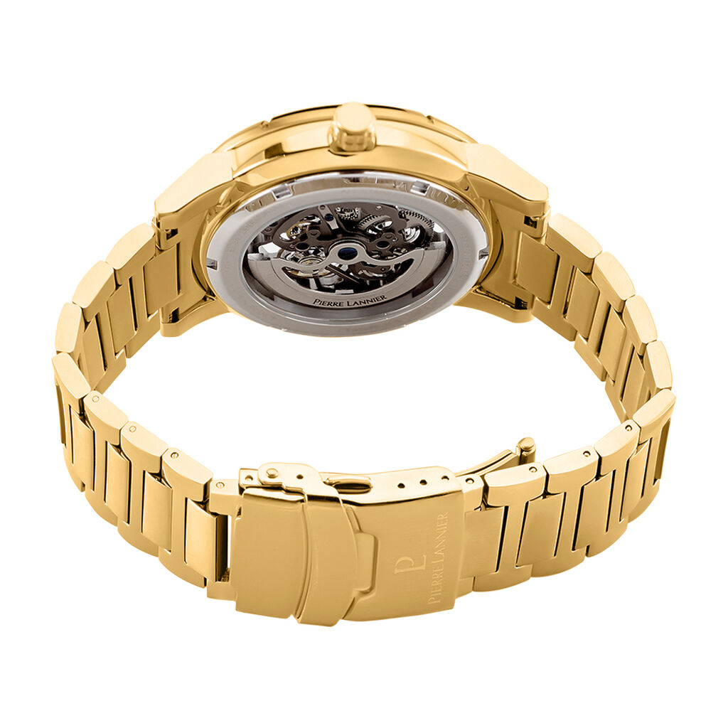 Montre Pierre Lannier Automatique 45 Noir - Montres Homme | Histoire d’Or