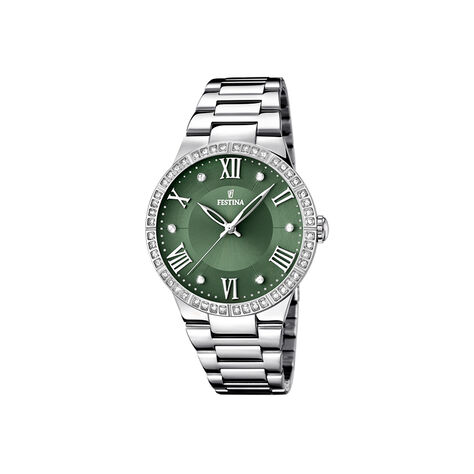 Montre Festina Boyfriend Vert - Nouveautés Femme | Histoire d’Or