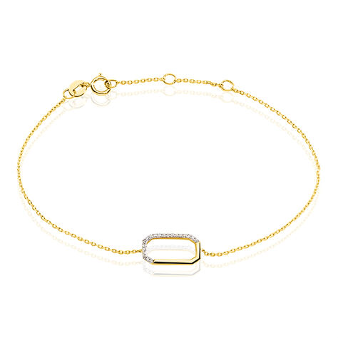 Bracelet Justine Or Jaune Diamant - Bracelets Femme | Histoire d’Or
