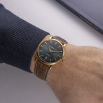 Montre Herbelin Inspiration Auto Vert - F&ecirc;te des p&egrave;res Homme | Histoire d&rsquo;Or