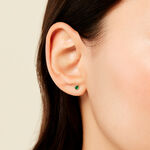 Boucles D'Oreilles Puces Doreen Or Jaune Oxyde De Zirconium - Clous d'oreilles Unisex | Histoire d&rsquo;Or