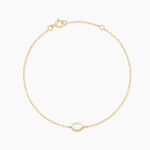 Bracelet Ond&eacute;e Or Jaune Nacre - Bracelets Femme | Histoire d&rsquo;Or