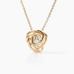 Collier Iwaki Plaqu&eacute; Or Jaune Oxyde De Zirconium - Colliers fantaisie Femme | Histoire d&rsquo;Or